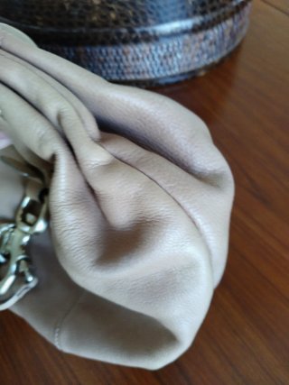Bolso Farrutx Beige Piel