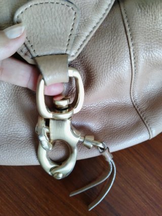 Bolso Farrutx Beige Piel