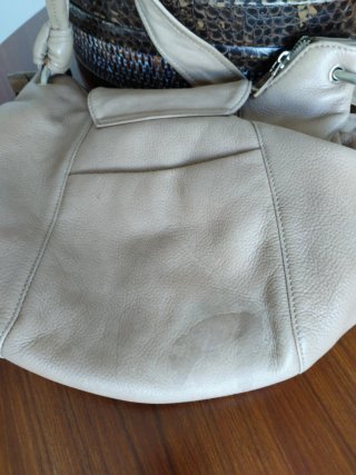 Bolso Farrutx Beige Piel