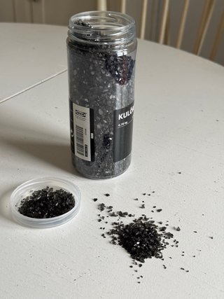 Piedras Decorativas Ikea KULÖRT Grises