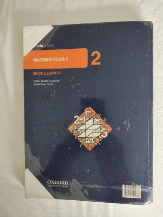 Inicia Matemáticas 2.º Bachillerato. Libro del ...