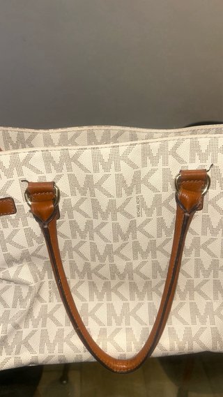 Bolso Michael Kors Hamilton Tote Beige