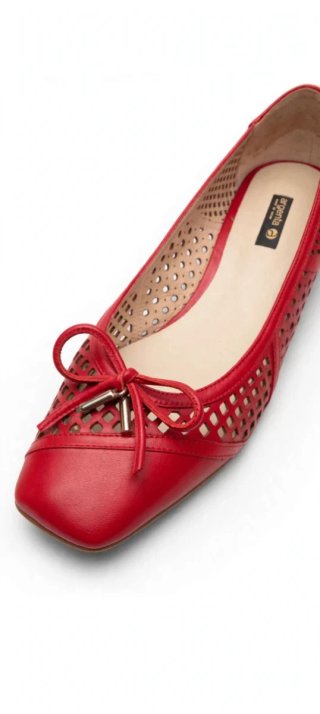 Zapatos de piel Argenta rojos