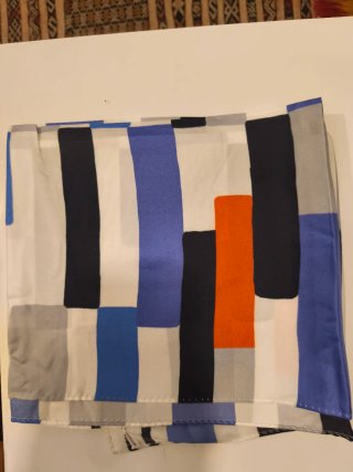 Foulard Seda Brochier Soieries S. Delauna