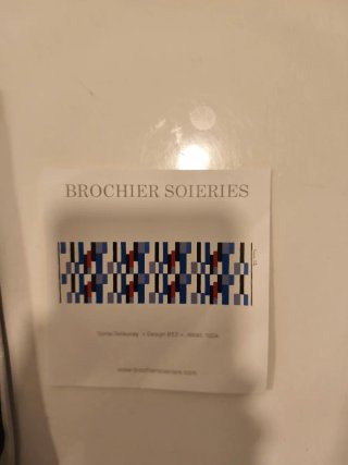 Foulard Seda Brochier Soieries S. Delauna