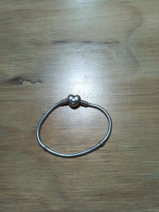 Pulsera Pandora Corazón Plata Original