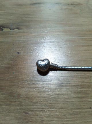 Pulsera Pandora Corazón Plata Original