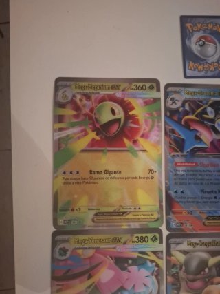 Lote 8 Cartas Jumbo Pokémon Originales