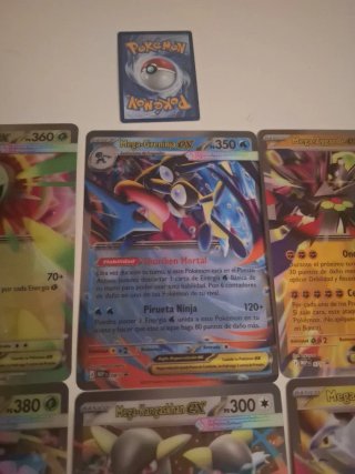Lote 8 Cartas Jumbo Pokémon Originales