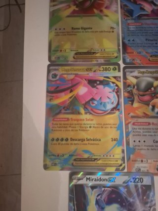 Lote 8 Cartas Jumbo Pokémon Originales