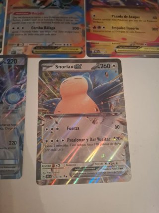 Lote 8 Cartas Jumbo Pokémon Originales