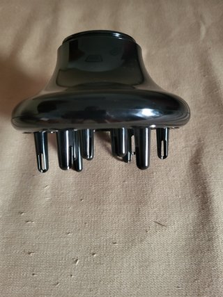 Difusor Bocal Secador de Cabelo Preto