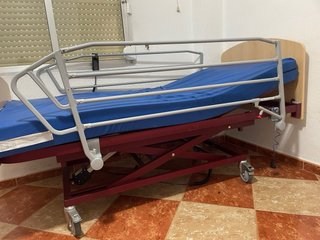 Cama articulada eléctrica pediátrica