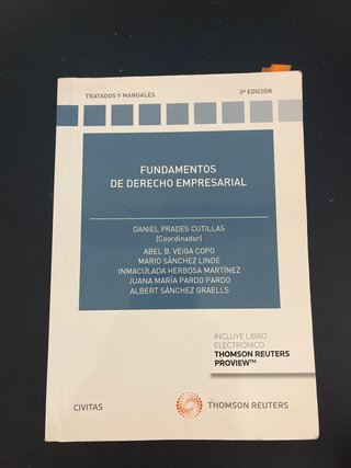 FUNDAMENTOS DE DERECHO EMPRESARIAL