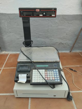 Balanza comercial FW con cajón portamonedas