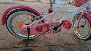 Bicicleta BTWIN 16 pulgadas Niña Doctor Girl