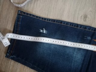 Bermudas vaqueras azules