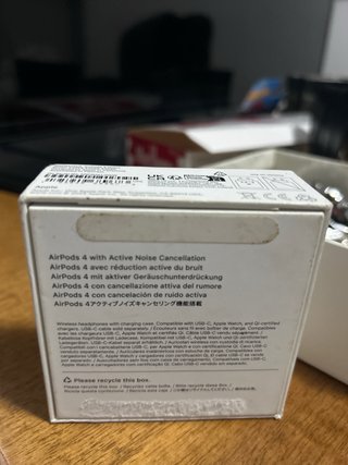 Caja AirPods 4 Pro  (Solo Caja) Original