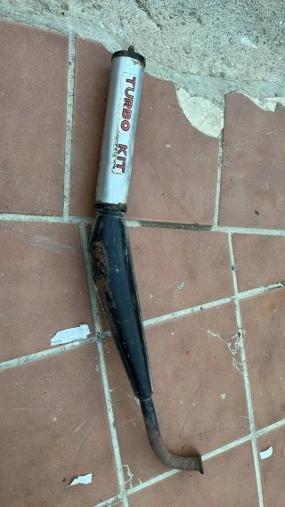 Tubo de escape Turbo Kit