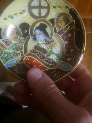 Set Porcelana Japonesa Satsuma.