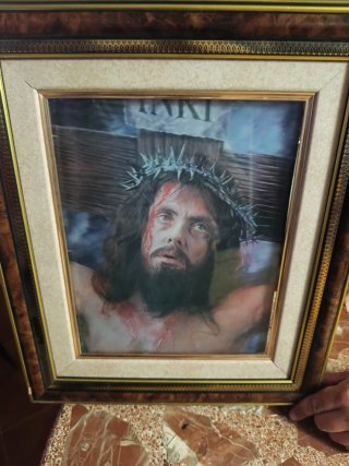 Cuadro Cristo 3D