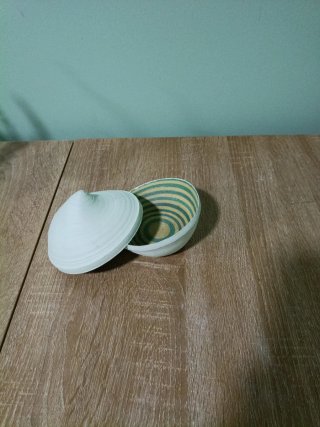 Caja artesanal blanca