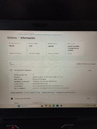 Portátil Gaming i7 15,6 MSI