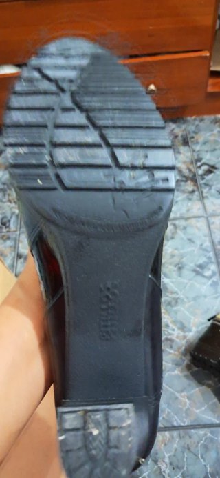 Botines de tacón negros
