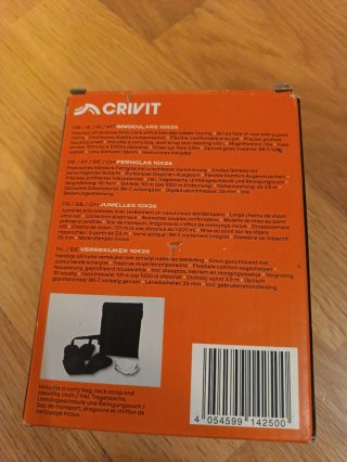 Prismáticos Crivit 10x26