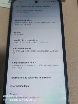 Xiaomi Redmi 15 Negro/Gris