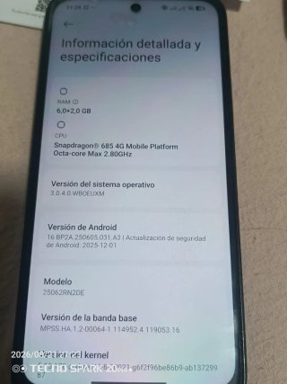 Xiaomi Redmi 15 Negro/Gris