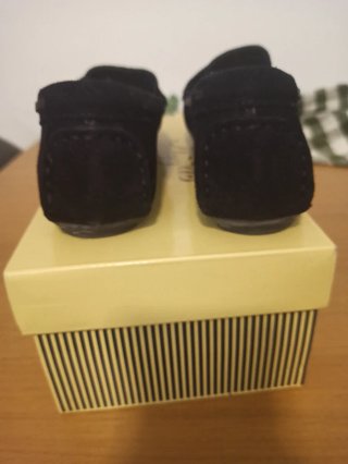 Mocasines Tizzas Azul Marino Talla 39 chico/nombre