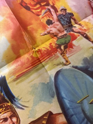 Póster original Los Gigantes de la Tessaglia