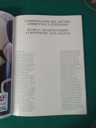 LIBRO DE ORO DEL MUNDIAL 82