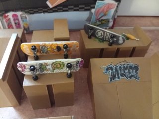 Skatepark Dedos Grip & Tricks The Limit Caja