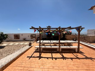 Alquiler jardín con piscina y barbacoa