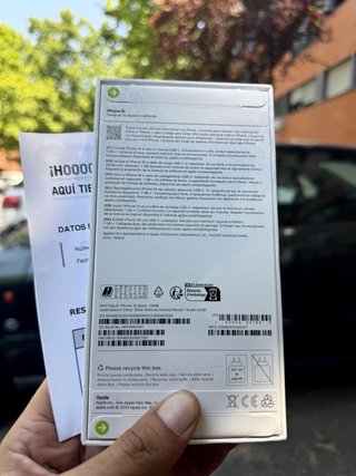 iPhone 16 PRECINTADO FACTURA 3 AÑOS DE GARANTÍA