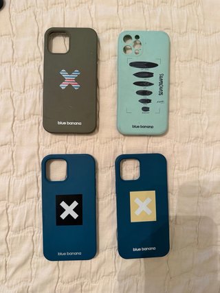 Fundas iPhone 12 Pro Blue Banana