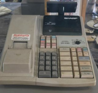 Caja Registradora Sharp ER-A180 Beige