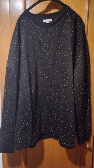 Sudadera Topshop con brillos