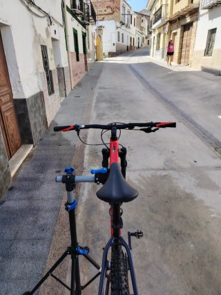 Bicicleta Cannondale Roja