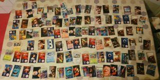 Lotto 82 carte Disney, Pokémon, Yugioh, Marvel
