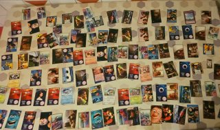 Lotto 82 carte Disney, Pokémon, Yugioh, Marvel
