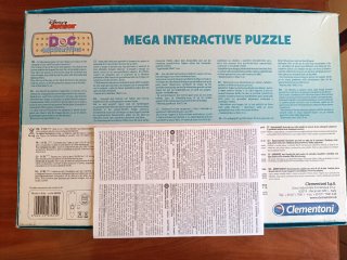 Puzzle Interactivo Mega Disney Junior