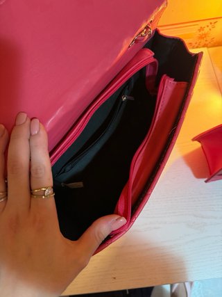 Set 2 borse fucsia: maxi e mini