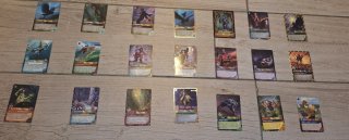 Caja de metal con 40 Cartas Fantasy Riders Panini