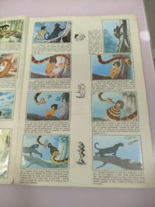 Álbum Cromos El Libro de la Selva Disney