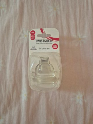 2 Tetinas Twistshake Spout Teat +4m BPA
