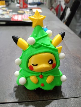 Pikachu Albero di Natale 3D