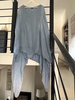 Conjunto Pantalón Harén Seda Talla Única